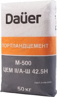 Портландцемент Daüer М-500 ЦЕМII/А-Ш 42.5H