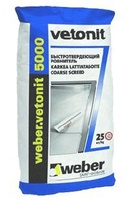 Наливной пол «Ветонит 5000» быстротвердеющий ровнитель (25кг)